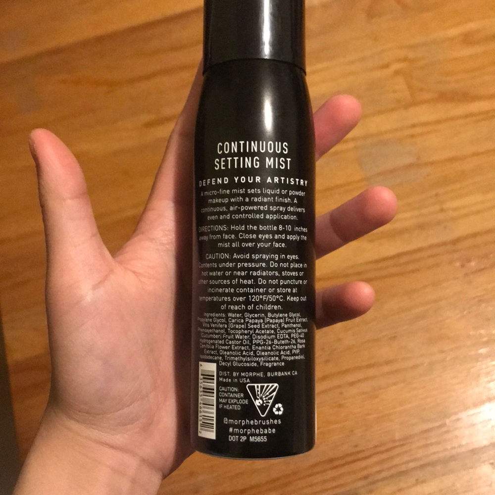 Morphe Continuous Setting Mist - Picture 2 of 3